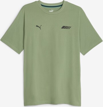 PUMA Functioneel shirt in Groen: voorkant