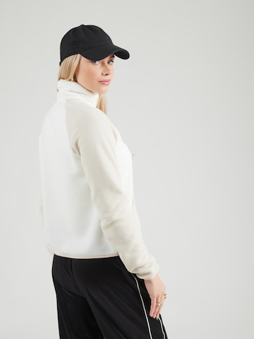 ONLY PLAY Athletic Fleece Jacket 'ONPJULIE' in White