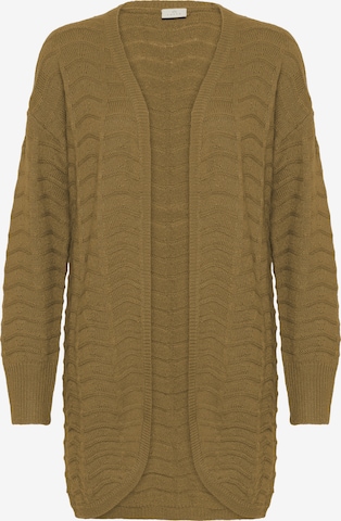 KaffeKardigan 'KAEmria' - smeđa boja: prednji dio