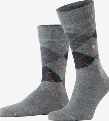 BURLINGTON Socks 'Preston' in Grey: front