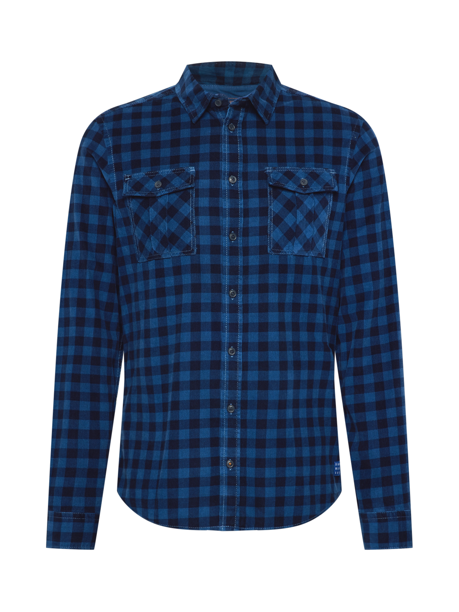 Abbigliamento Camicie da uomo BLEND Camicia in Blu, Blu Scuro 