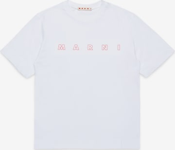 balta Marni Marškinėliai: priekis