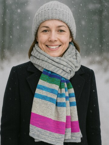 COLLEZIONE ALESSANDRO Scarf 'Paul' in Mixed colors: front