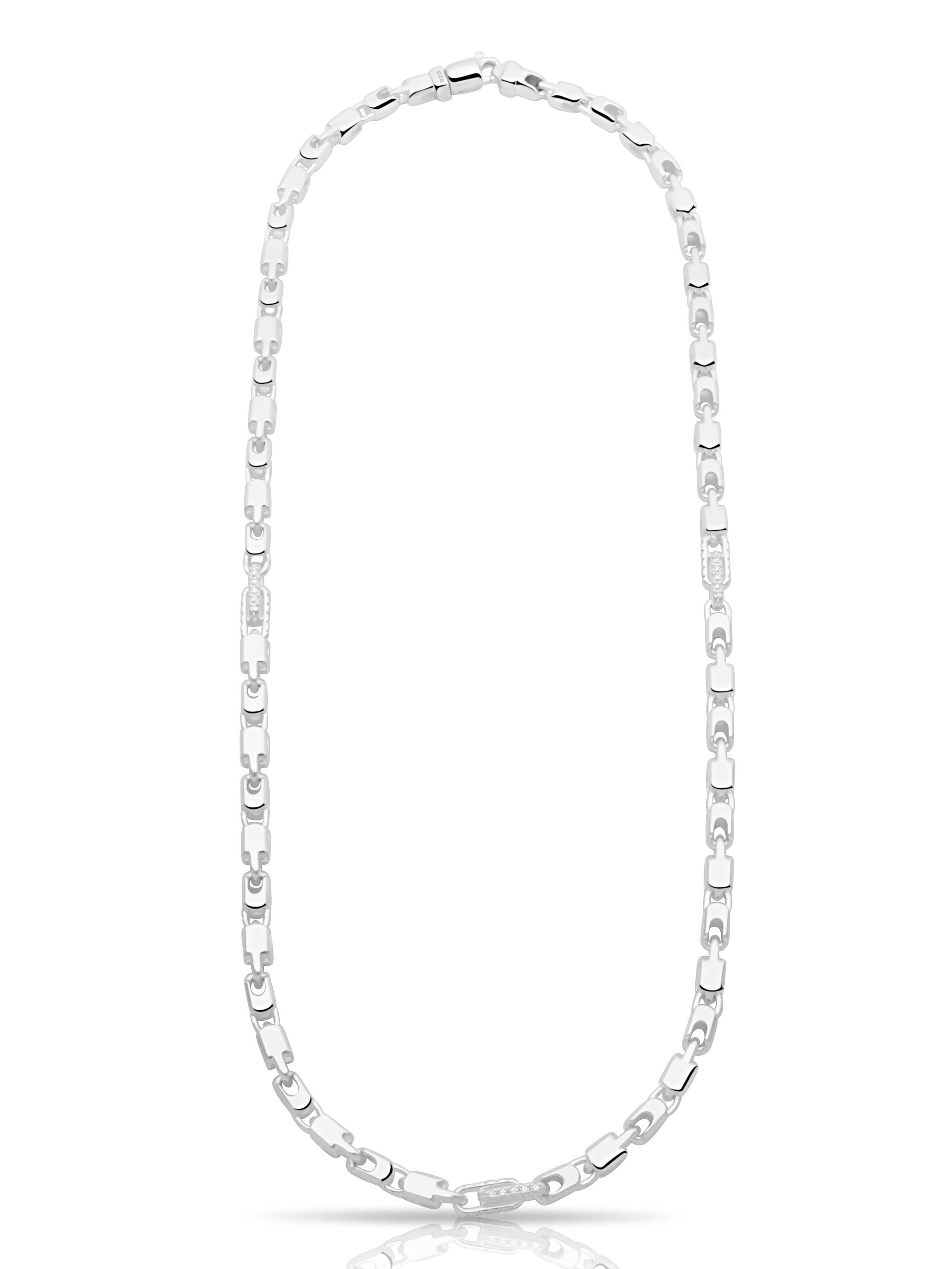 Tony Fein Necklace 'Monte Carlo' in Silver: front