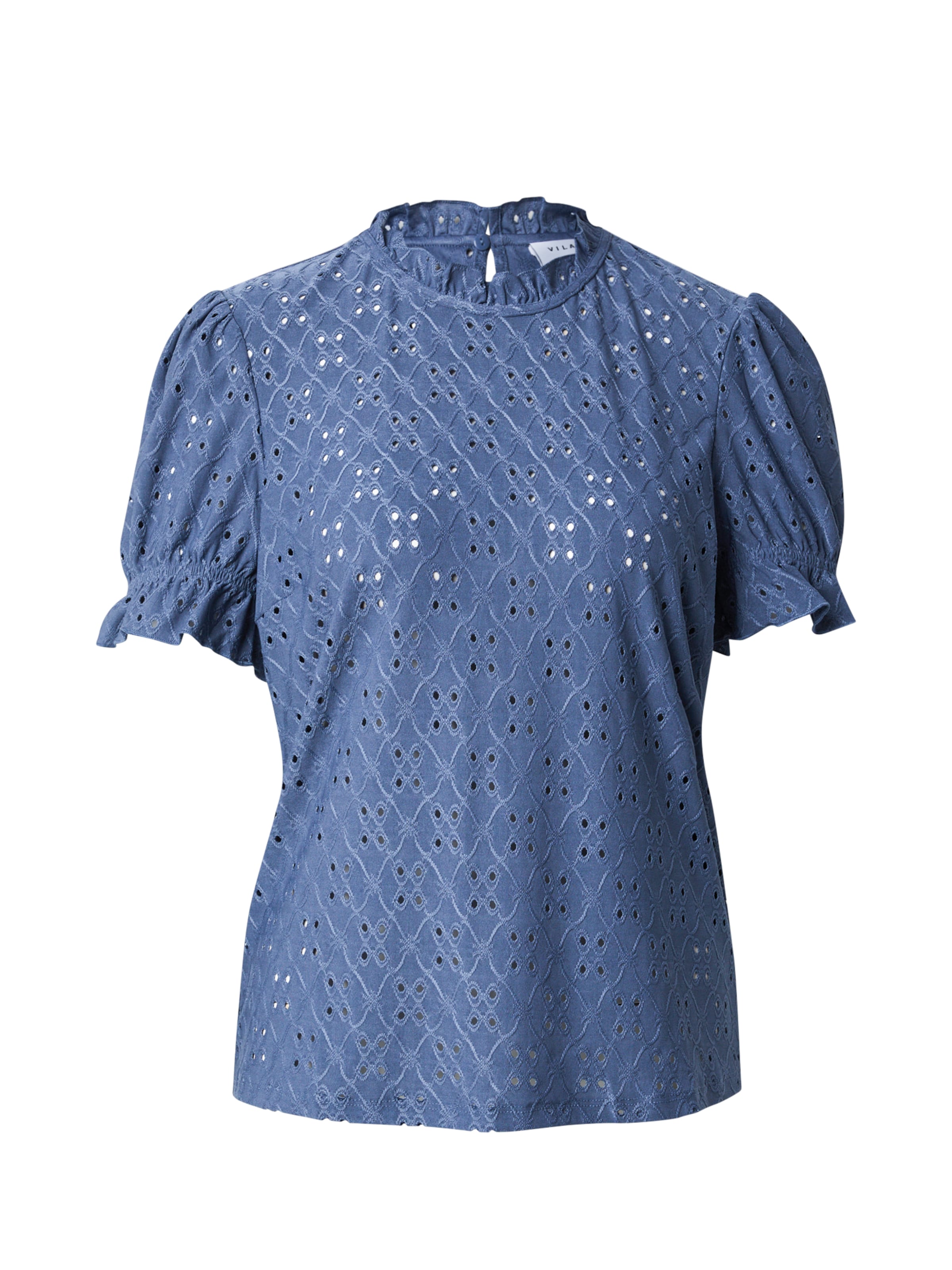 Chemisier 'VIKawa' VILA en bleu : devant