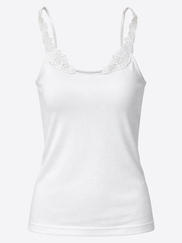 Haasis Bodywear Undershirt 'Spitze' in White