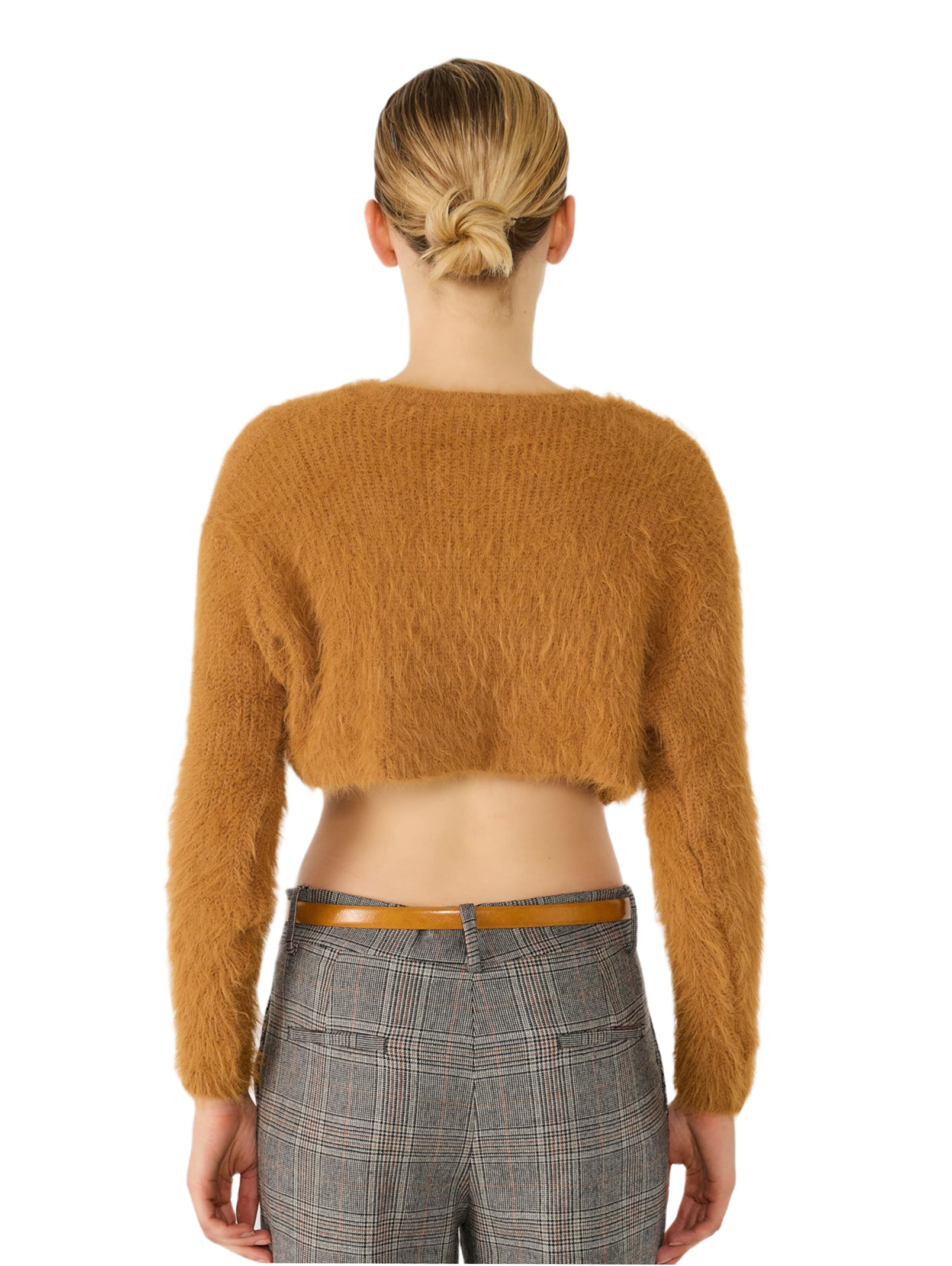 No Matter What Pullover in Braun