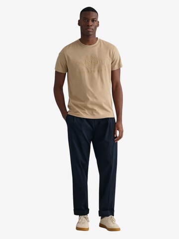 GANT T-shirt i beige