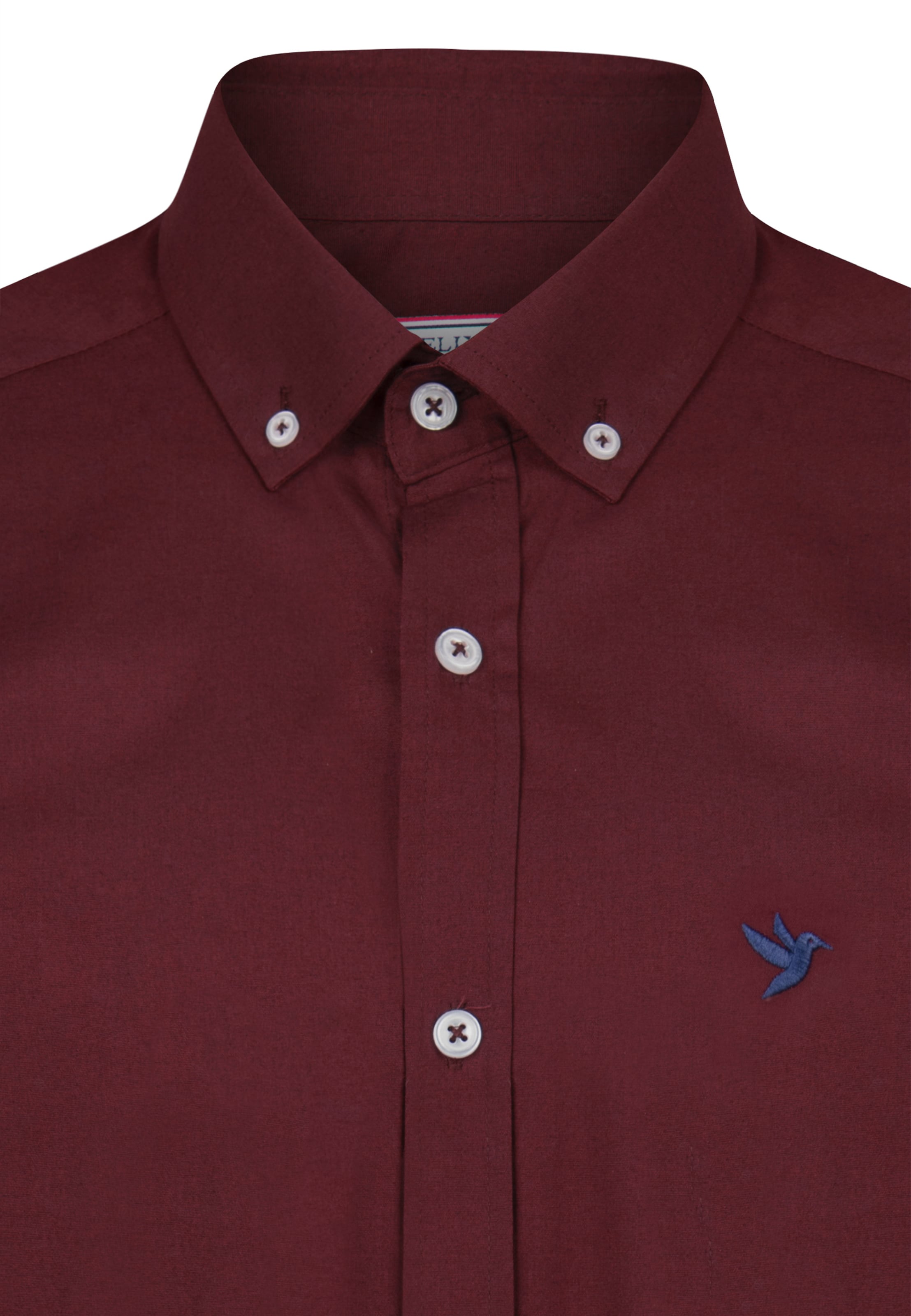 Felix Hardy Regular Fit Hemd in Rot