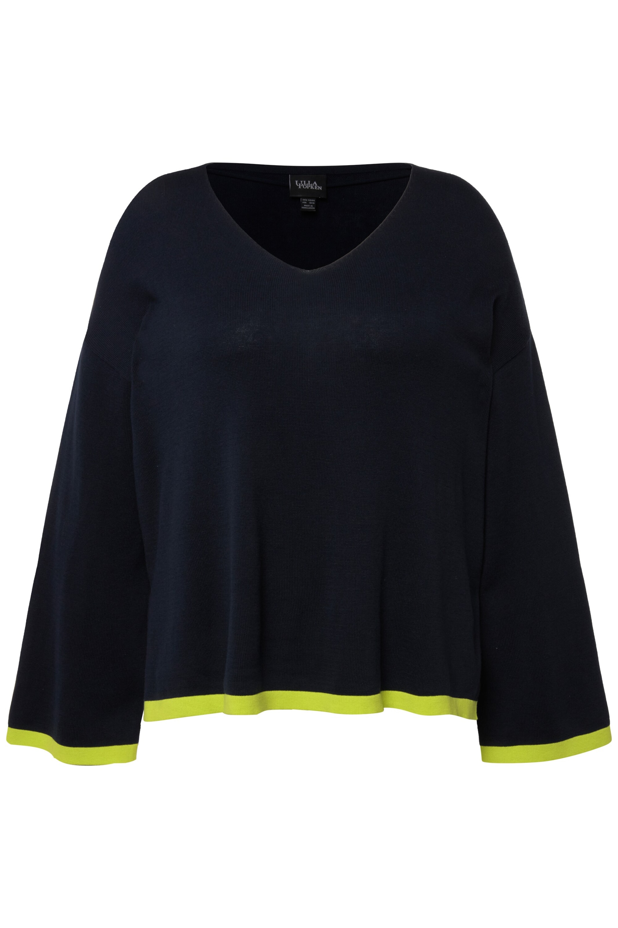 Ulla Popken Pullover in Blau: Vorderseite