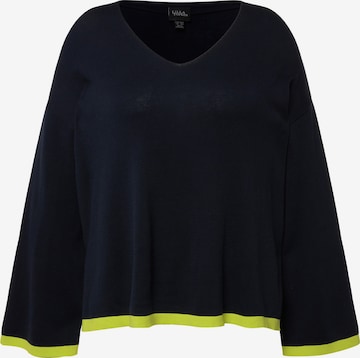 Ulla Popken Sweater in Blue: front