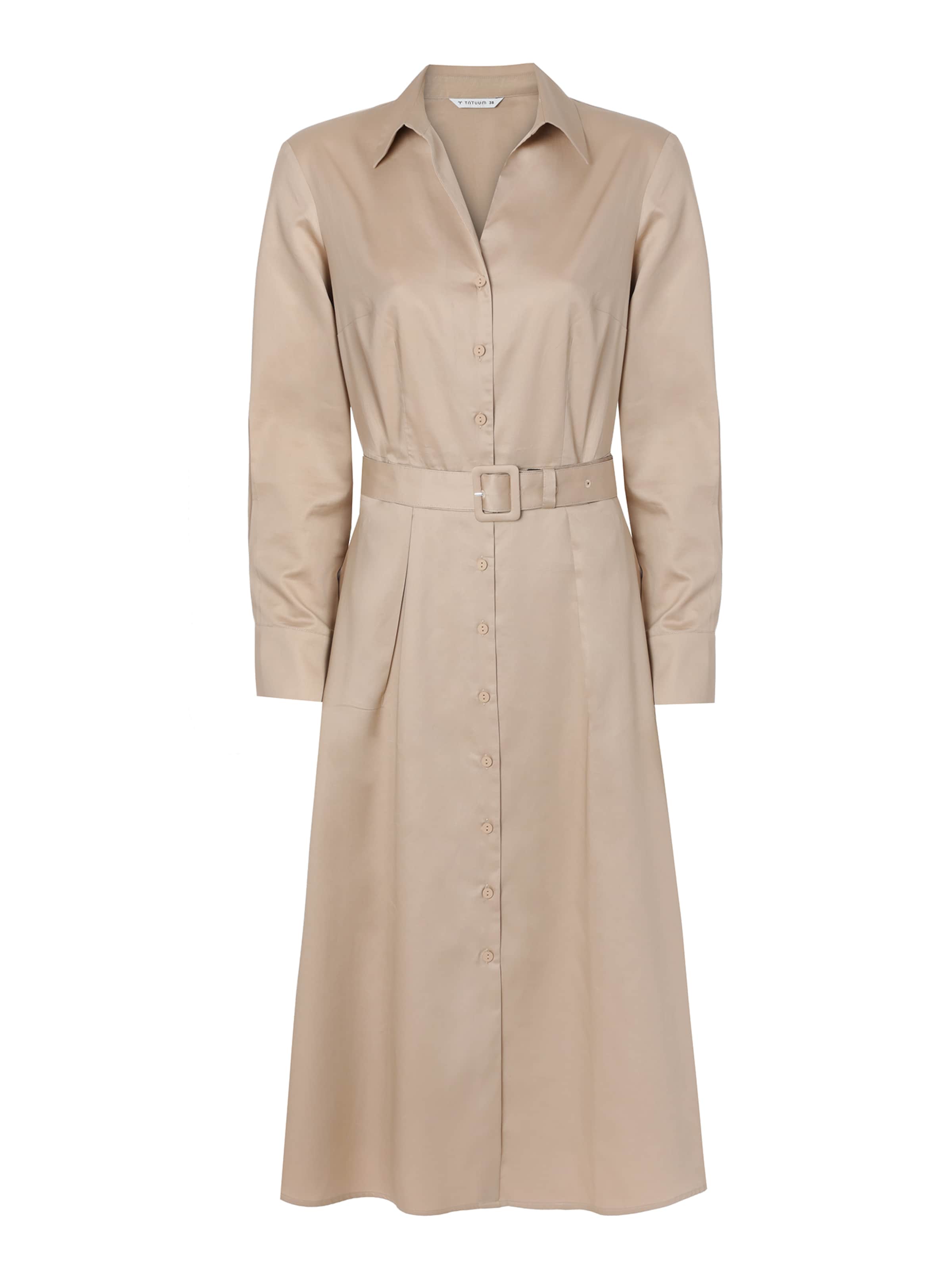 smėlio TATUUM Suknelė: priekis