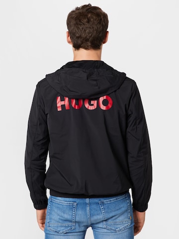 HUGO Red Tussenjas 'Benjoe' in Zwart