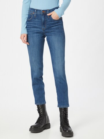 Regular Jean 'STOVEPIPE IN LEMAN' Madewell en bleu : devant