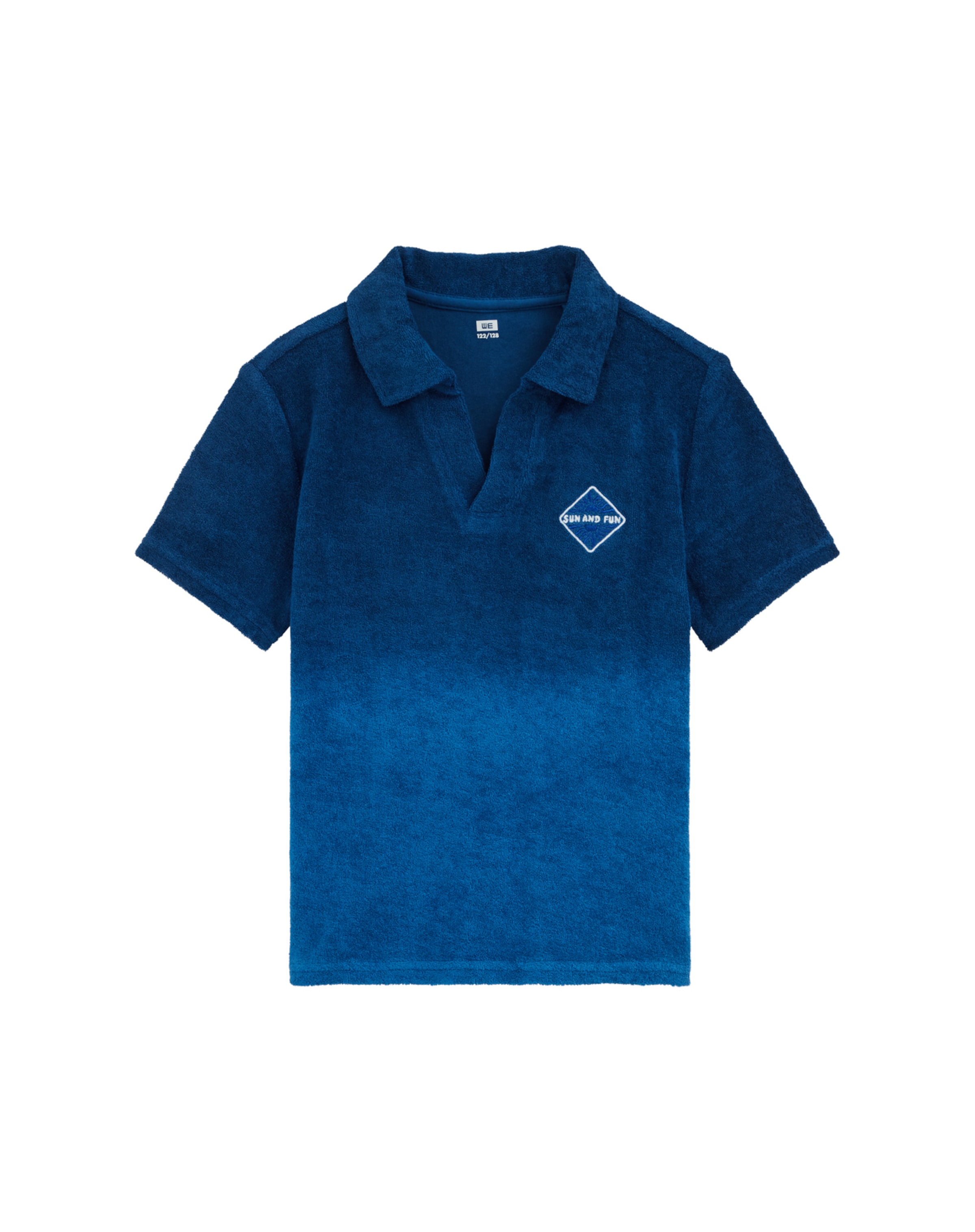 WE Fashion Shirt in Blauw: voorkant