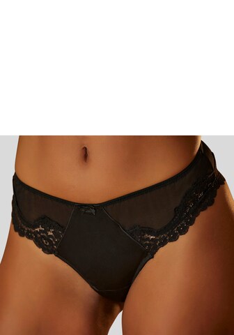 LASCANA Thong in Black: front