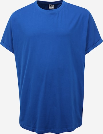 T-Shirt Urban Classics en bleu : devant