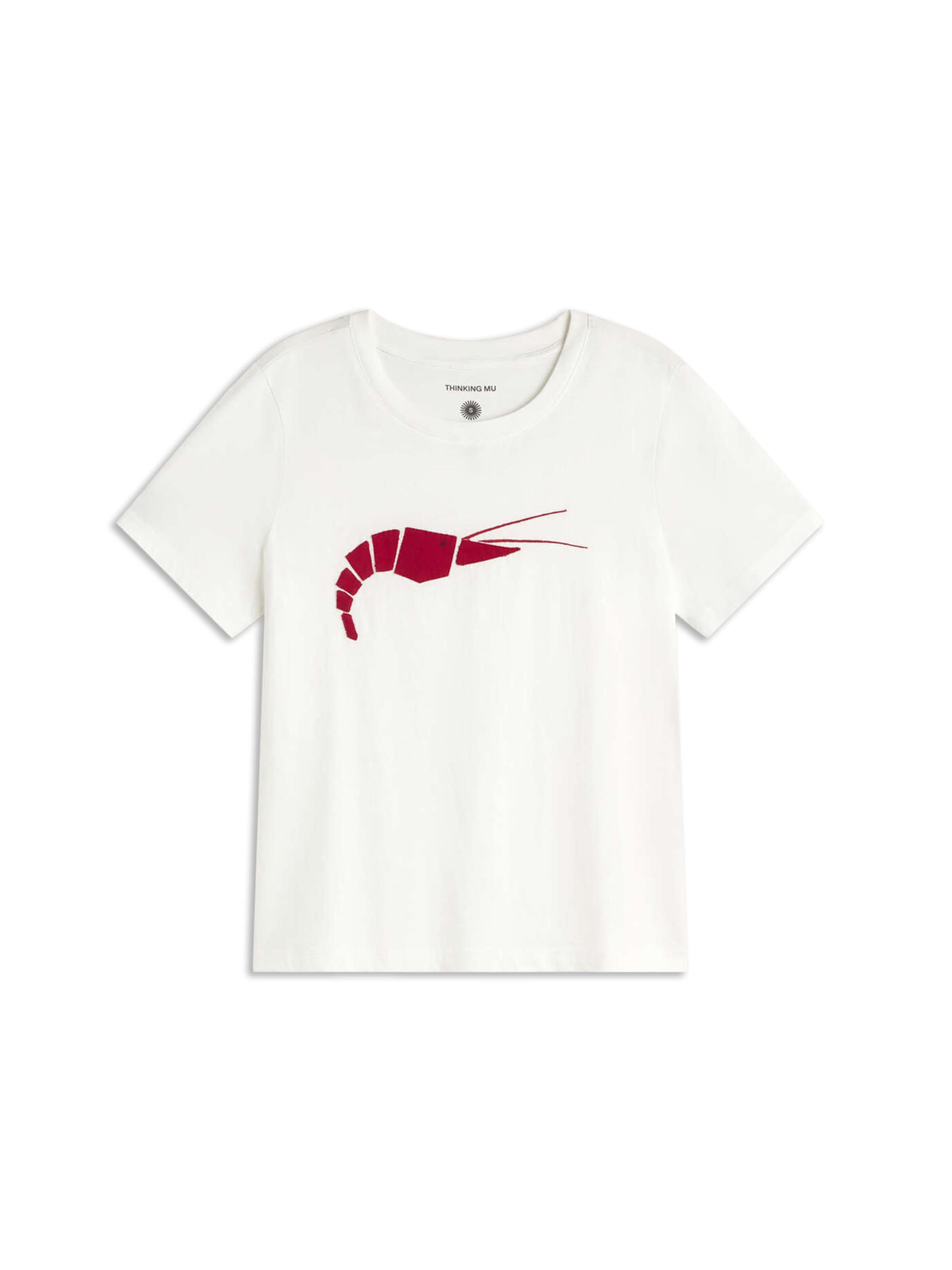 Thinking MU Shirt 'Ida' in Wit: voorkant
