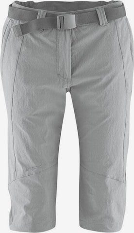 Maier Sports Outdoor Pants 'Da-Capri el. - Kluane' in Grey: front