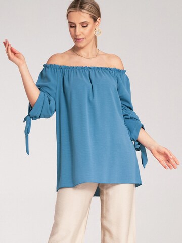 Figl Blouse 'M1133' in Blue