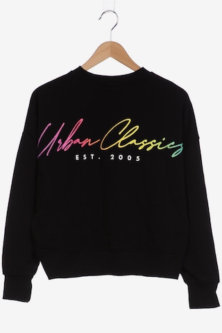 Urban Classics Sweatshirt & Zip-Up Hoodie in M in Black