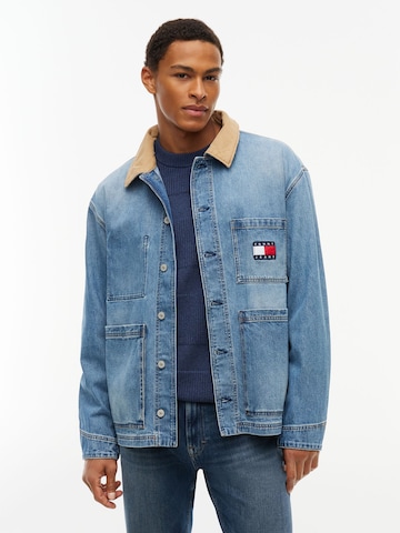 Tommy Jeans Prechodná bunda - Modrá: predná strana