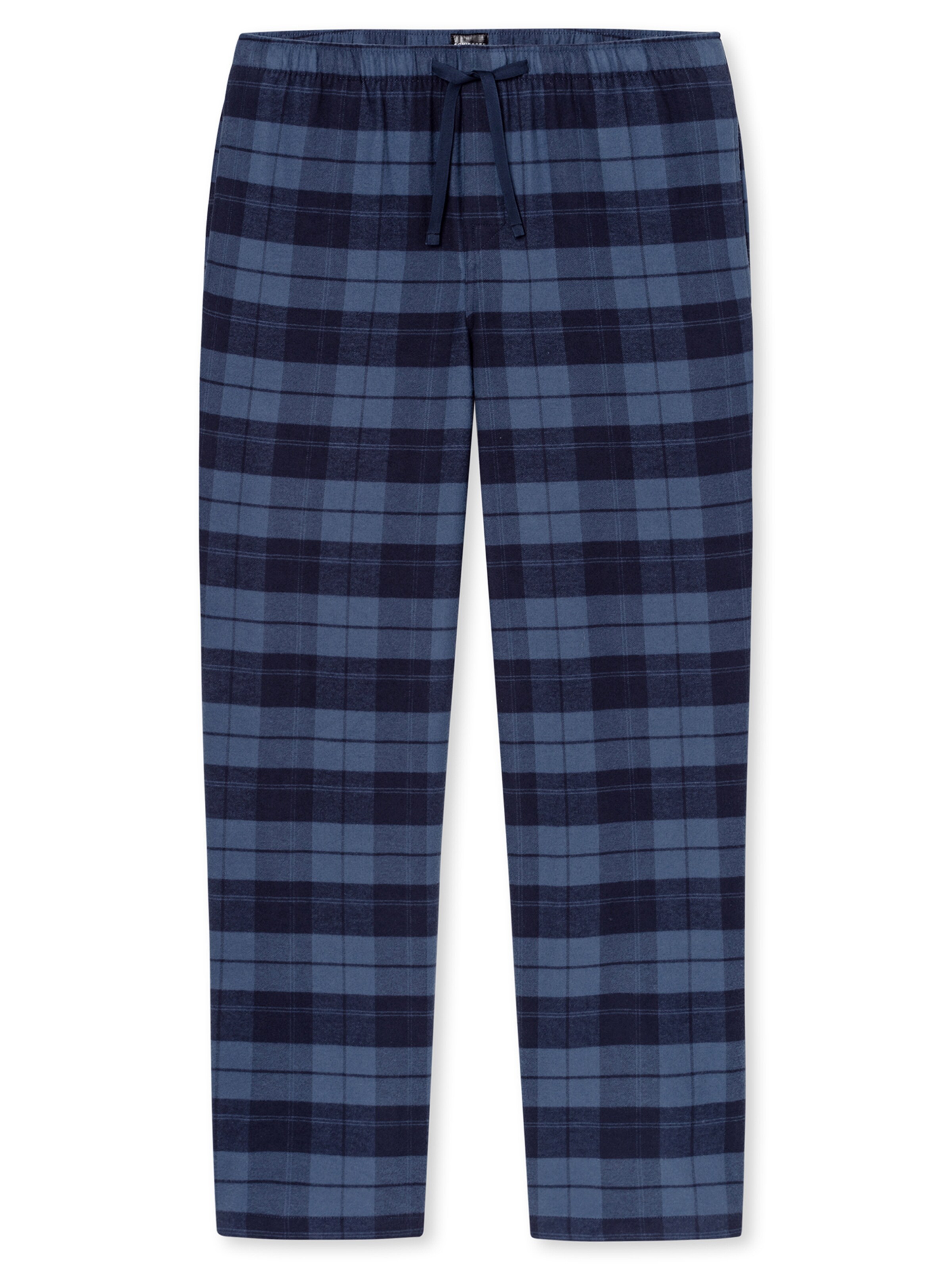 SCHIESSER Pajamas long 'Selected Premium Warming' in Blue