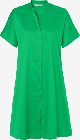TATUUM Рокля тип риза 'ALIATI' в зелено: отпред