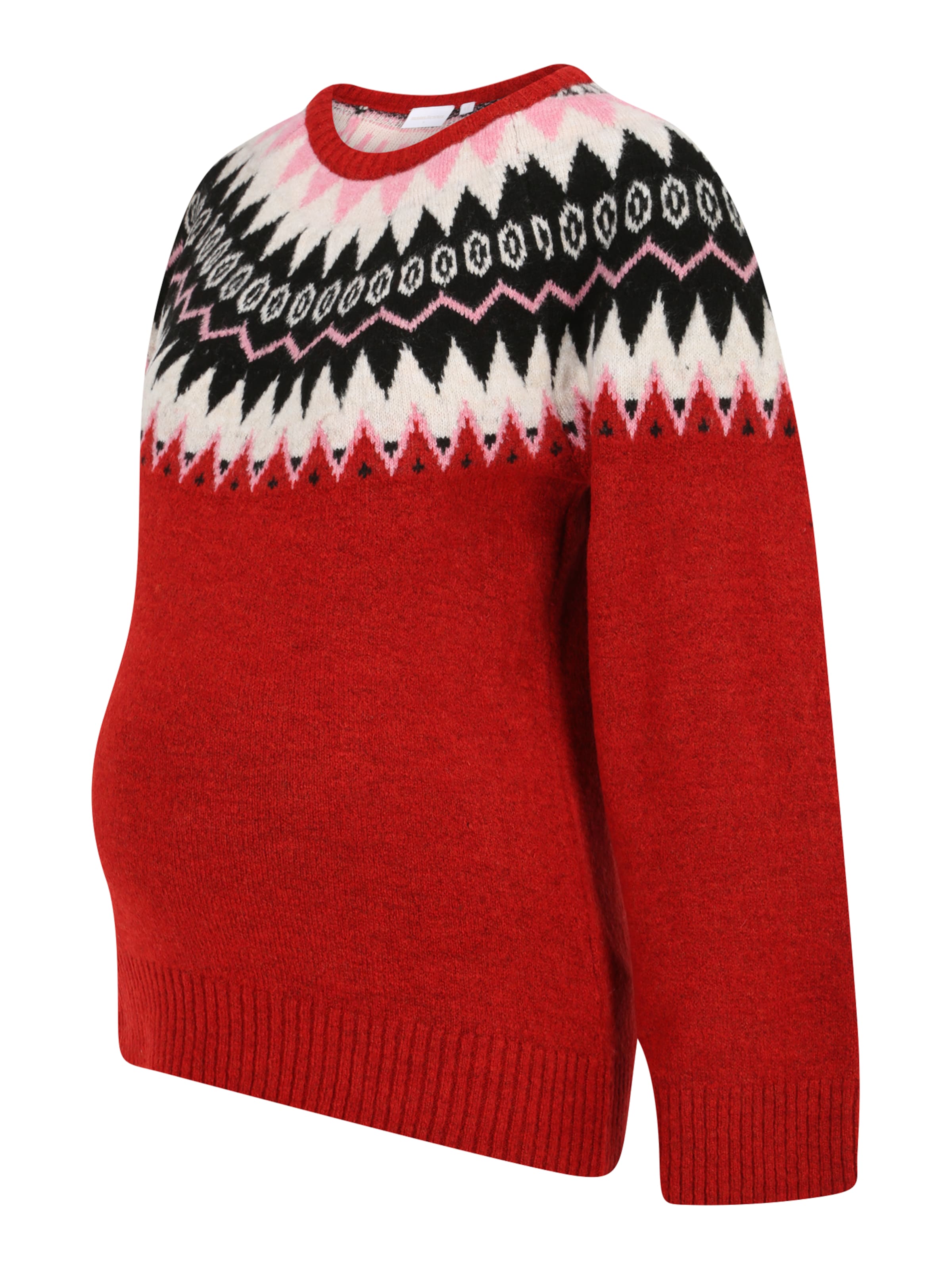 MAMALICIOUS Sveter 'Eli' - Červená: predná strana