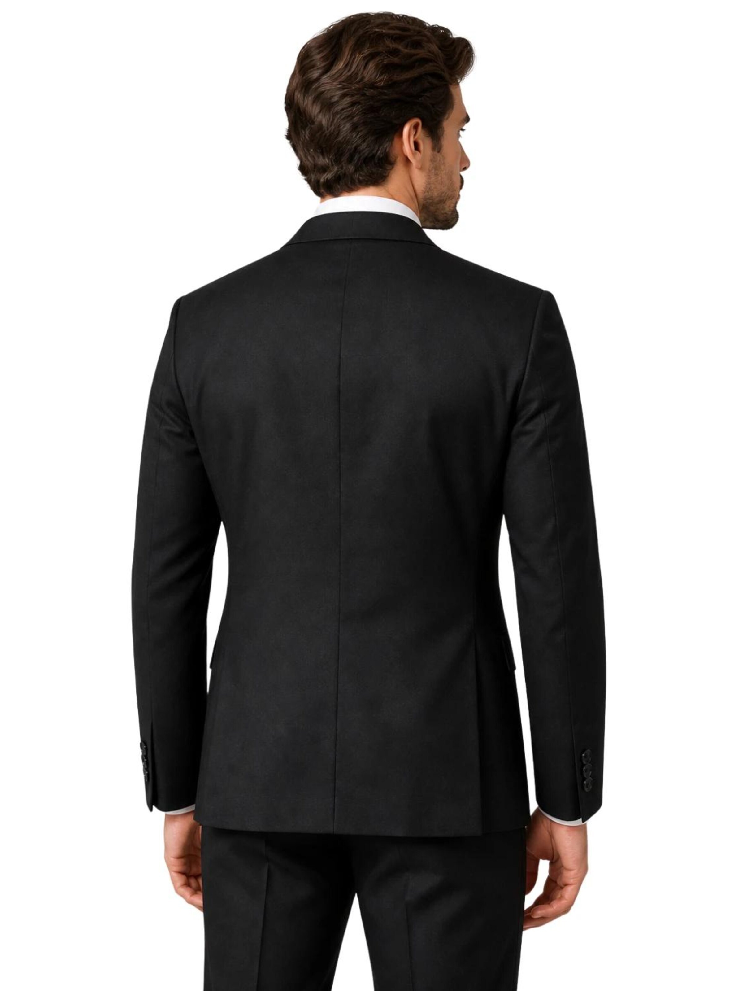 Guild Slim fit Suit 'Extra Slim fit Business Anzug' in Black