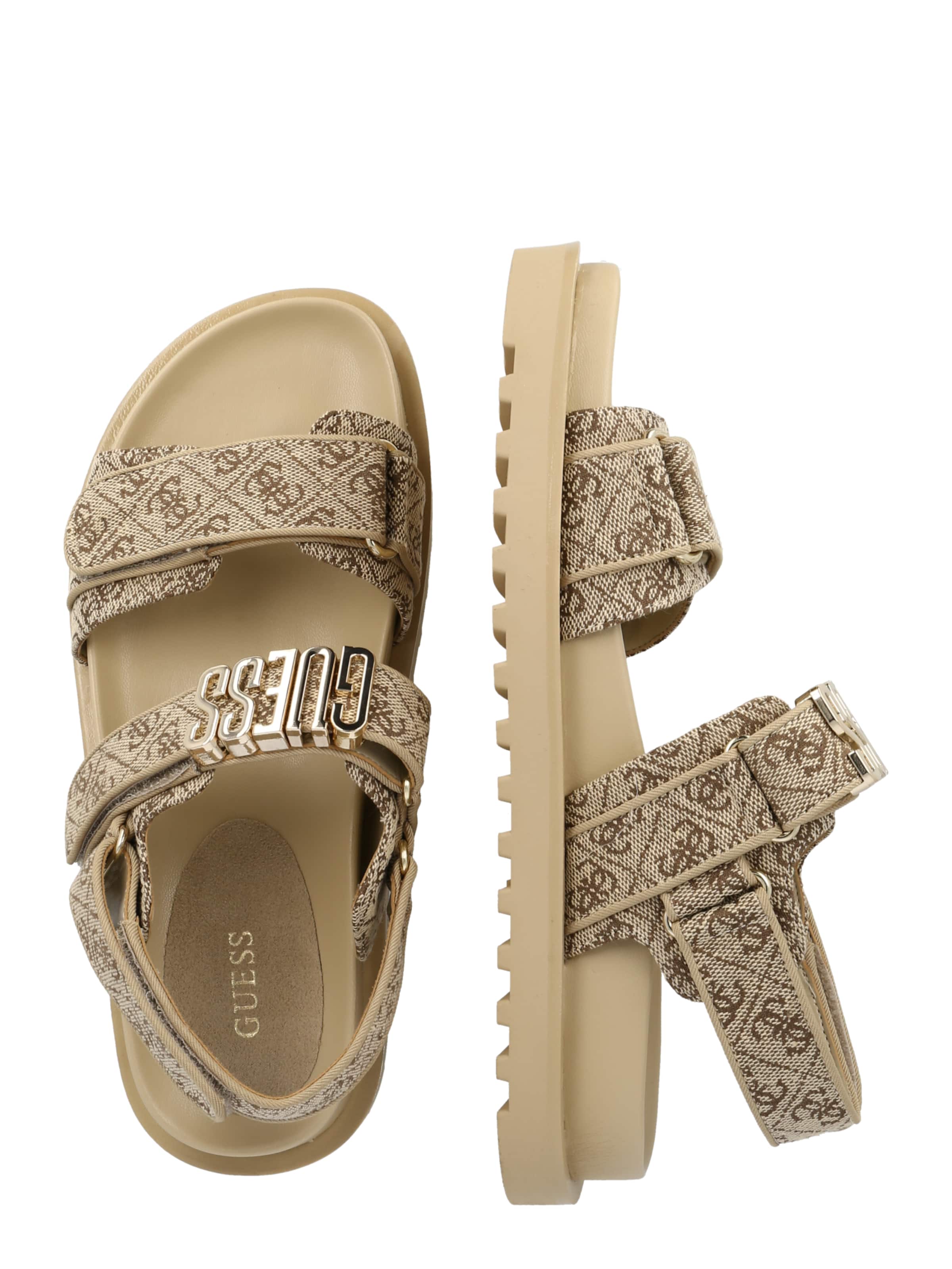 Sandale 'FABELIS' de la GUESS pe bej