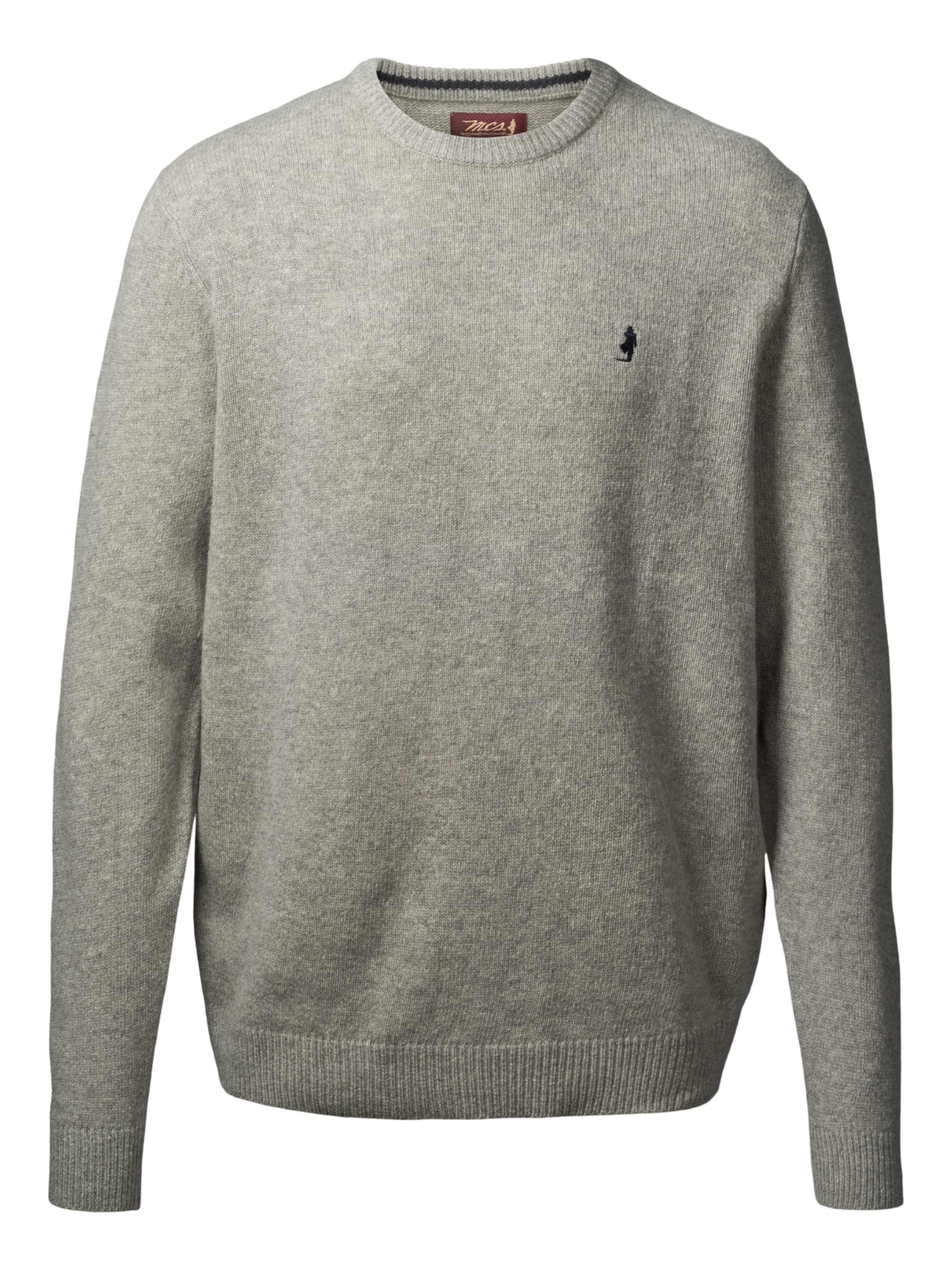 MCS Pullover &#x27;Adrian&#x27; in Grau: Vorderseite