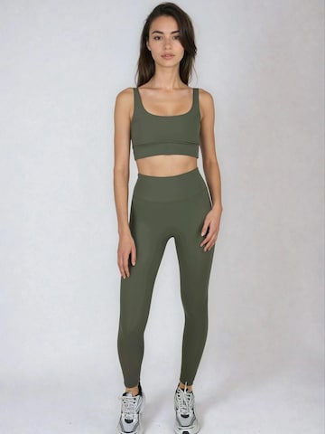 Flavia Valentini - Skinny Leggings en verde