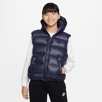 Nike Sportswear Vest in Blue: front