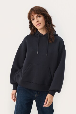Part Two Sweatshirt 'Paprica' i blå: forside