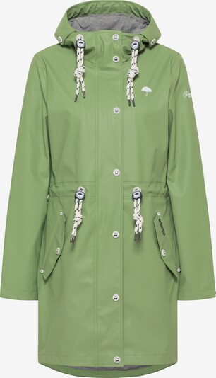 Schmuddelwedda Manteau fonctionnel 'Bridgeport' en vert / noir / blanc, Vue avec produit