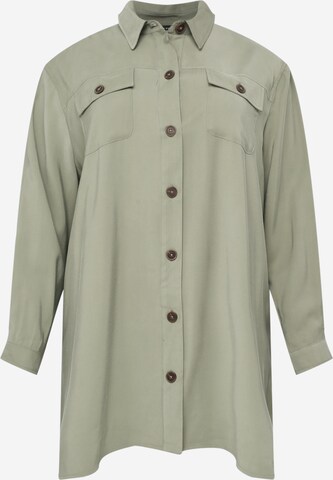 Camicia da donna di Dorothy Perkins Curve in verde: frontale