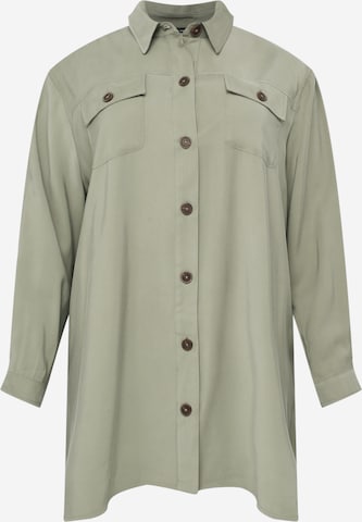 Dorothy Perkins Curve Blouse in Green: front