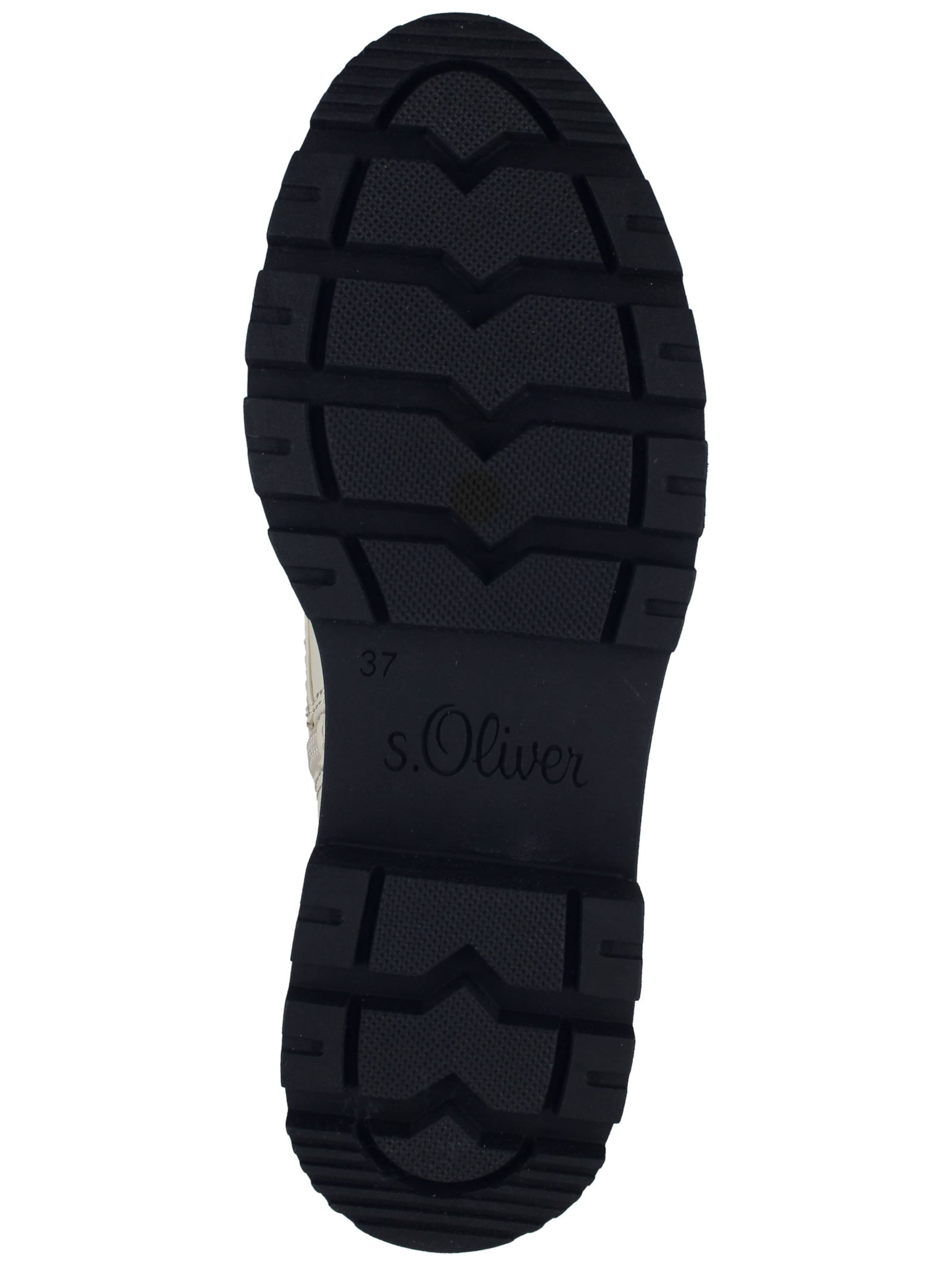 s.Oliver Lace-up bootie in White