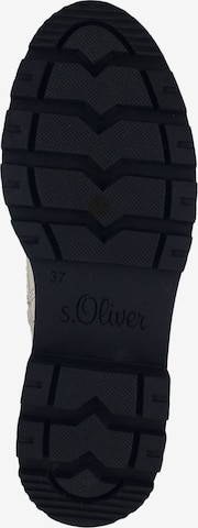 s.Oliver Schnürstiefelette in Weiß