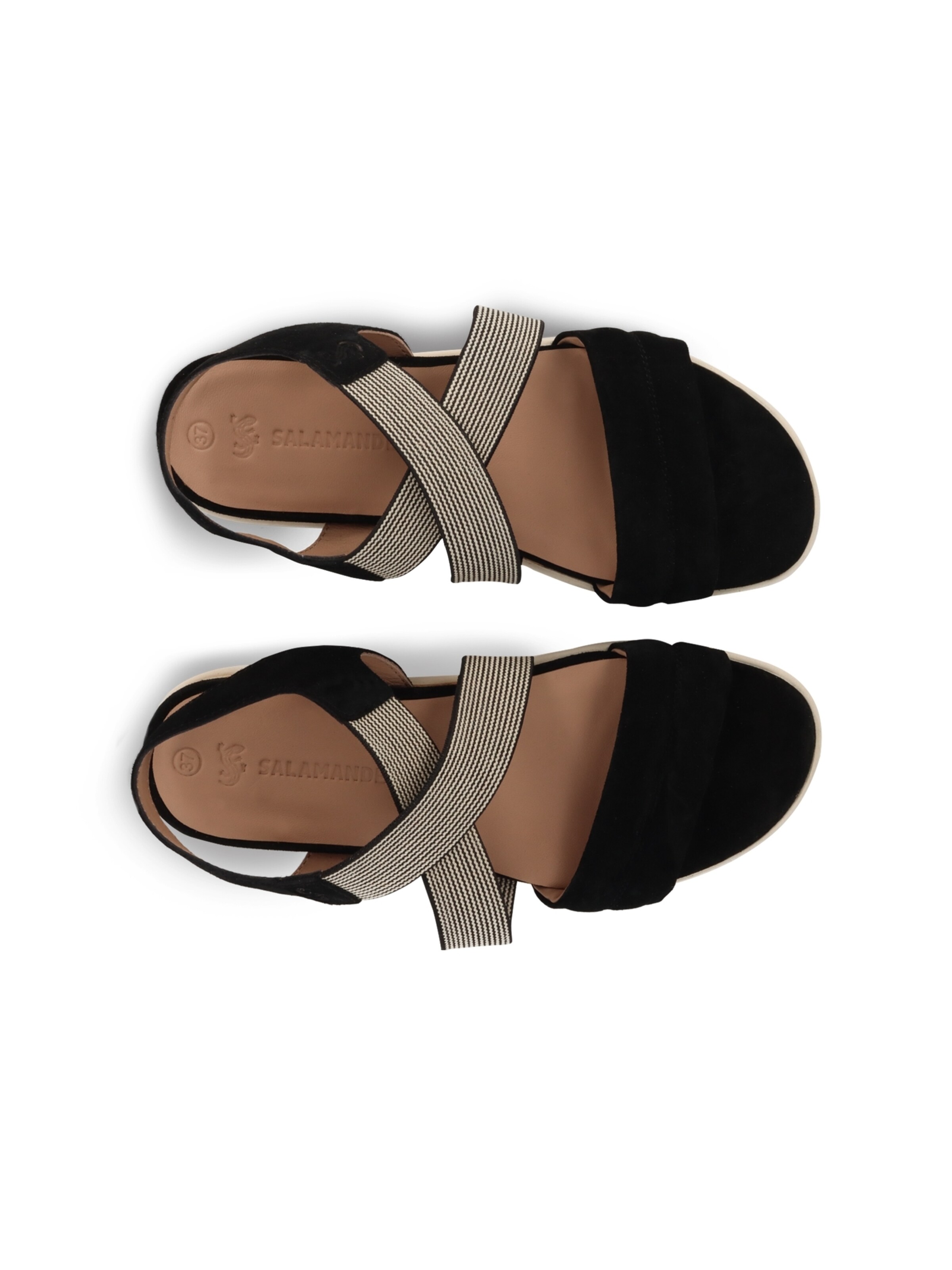 SALAMANDER Sandal i svart