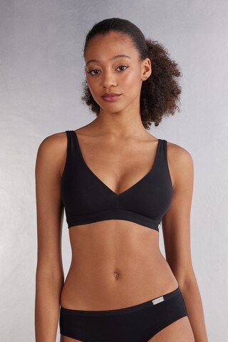 INTIMISSIMI Triangle Bra in Black: front