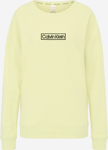 Calvin Klein Underwear Sweatshirt in Yellow: front