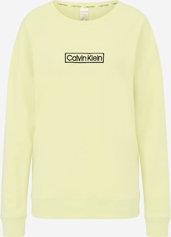 Calvin Klein Underwear Sweatshirt in Yellow: front