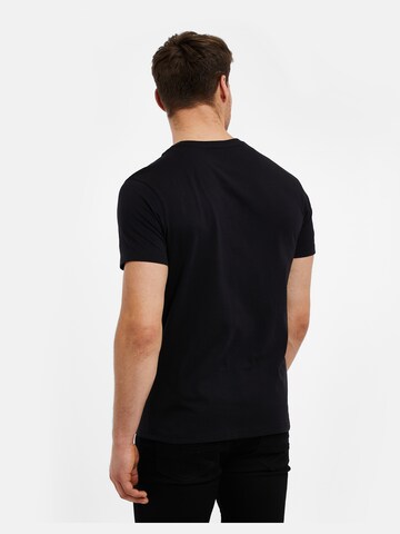 Threadbare Shirt 'Milio' in Schwarz