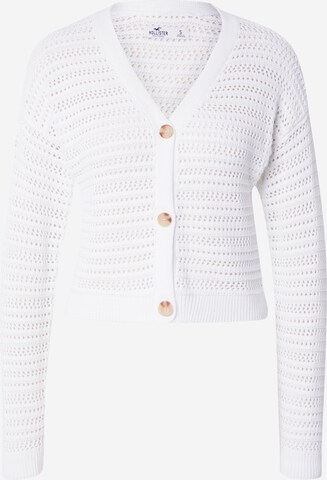 HOLLISTER Cardigan i hvid: forside