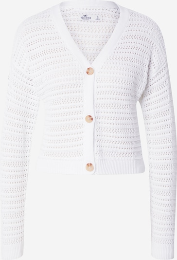 HOLLISTER Knit Cardigan in White, Item view