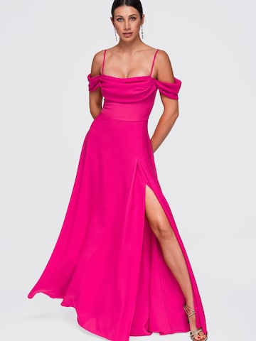Ombre Strickkleid‌‌‌‌‌ in Pink