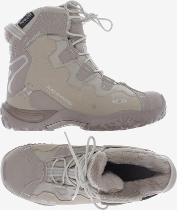 SALOMON Dress Boots in 40,5 in Beige: front