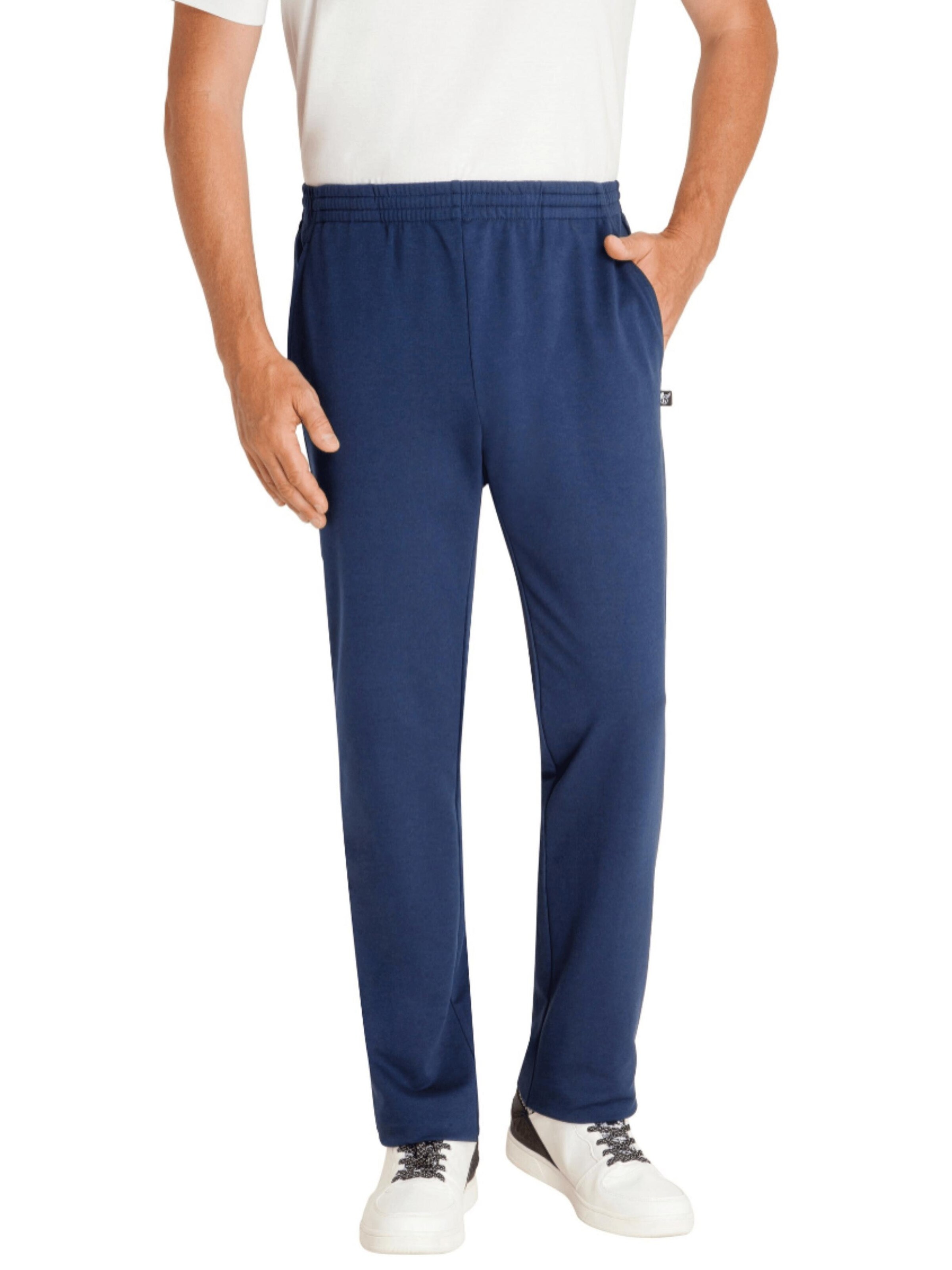 HAJO Regular Pants 'Stay Fresh' in Blue: front
